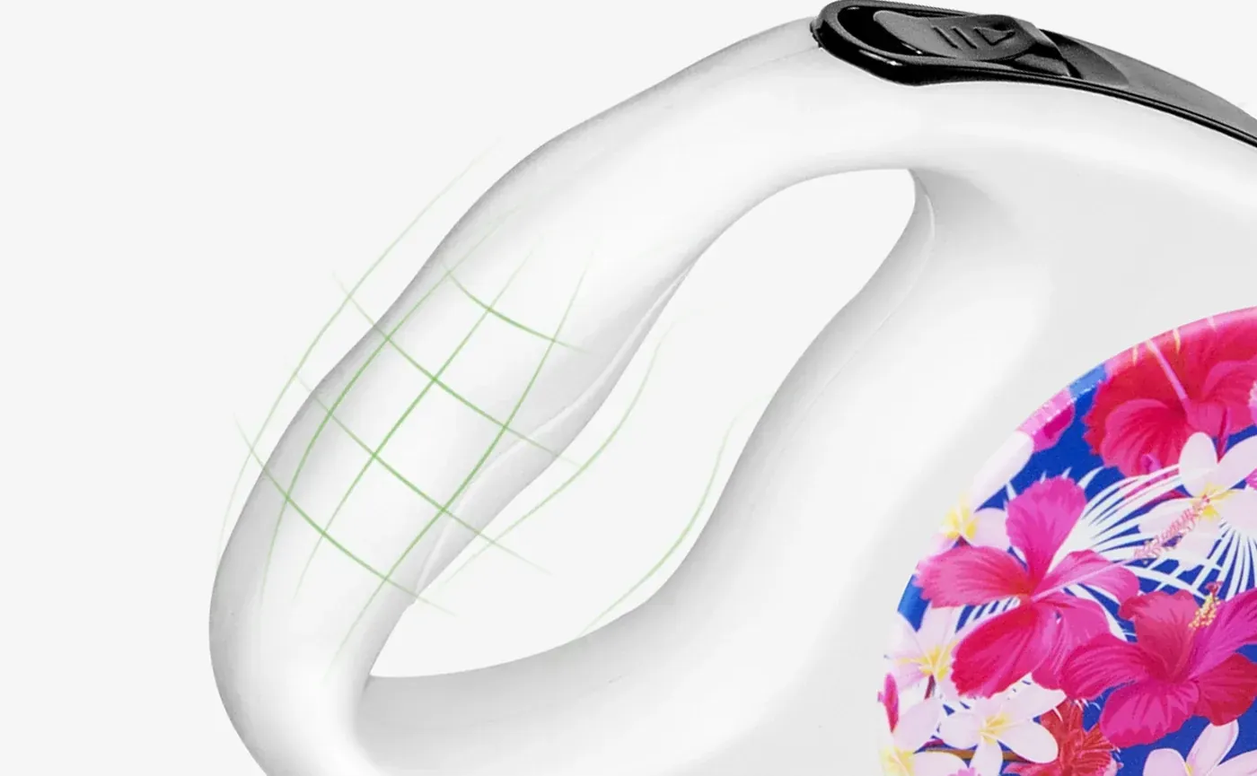 3m retractable dog leash ergonomic handle