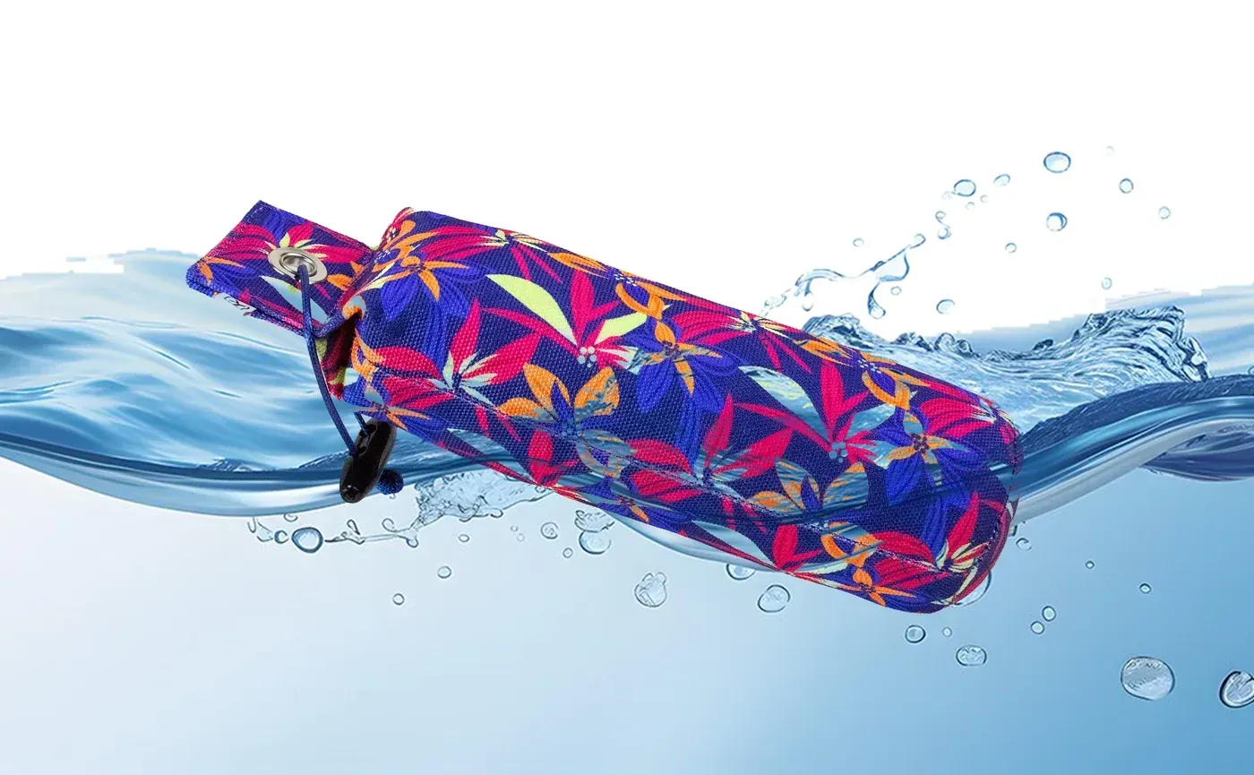 Floating dog training dummies for water play